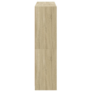 Bücherschrank Sonoma-Eiche 136x37x142cm