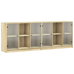 Bücherschrank Sonoma Eiche 204x75 cm