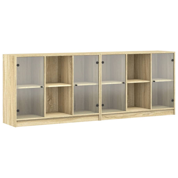 Bücherschrank Sonoma Eiche 204x75 cm