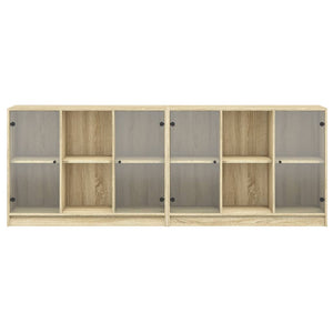 Bücherschrank Sonoma Eiche 204x75 cm