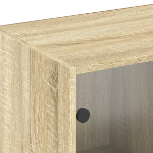Bücherschrank Sonoma Eiche 204x75 cm