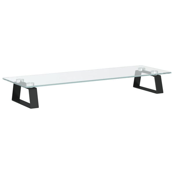 Monitorständer Schwarz 60x20 cm