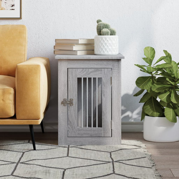 Hundekäfig Möbelstil Grau Sonoma 45x62x59cm
