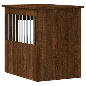 Hundekäfig Möbelstil Braun Eiche 45x62x59cm