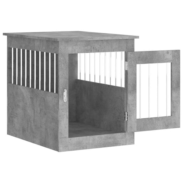 Hundekäfig Möbelstil Betongrau 55x75x65 cm