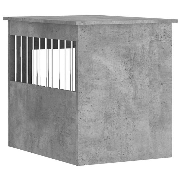 Hundekäfig Möbelstil Betongrau 55x75x65 cm