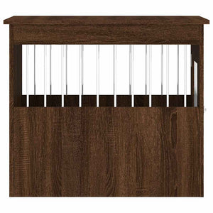 Hundekäfig Möbelstil Braun Eiche 55x75x65 cm