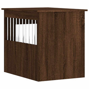 Hundekäfig Möbelstil Braun Eiche 55x75x65 cm
