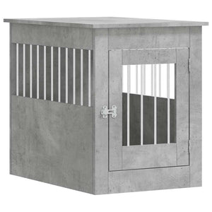 Hundekäfig Möbelstil Betongrau 55x80x68cm