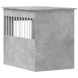 Hundekäfig Möbelstil Betongrau 55x80x68cm