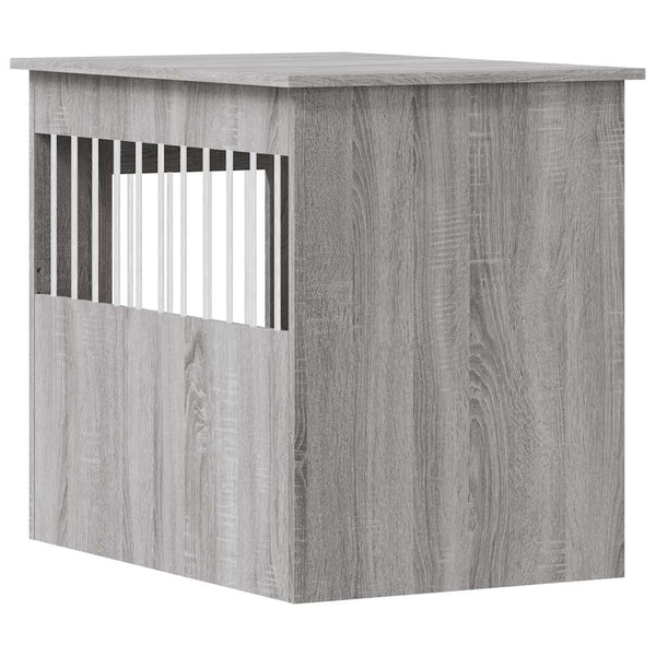 Hundekäfig Möbelstil Grau Sonoma 55x80x68 cm