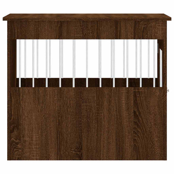 Hundekäfig Möbelstil Braun Eiche 55x80x68cm
