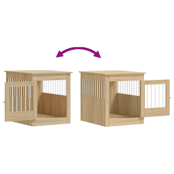 Hundekäfig Möbelstil Sonoma Eiche