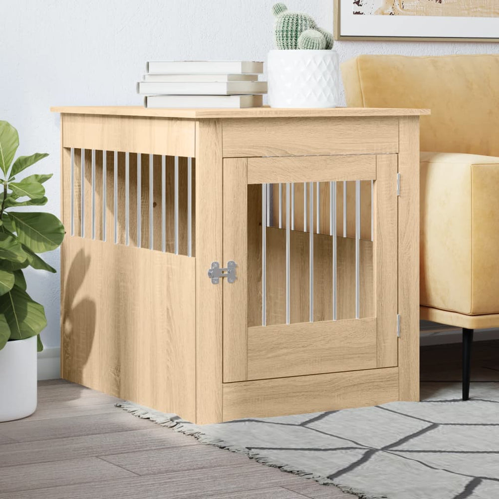 Hundekäfig Möbelstil Sonoma Eiche