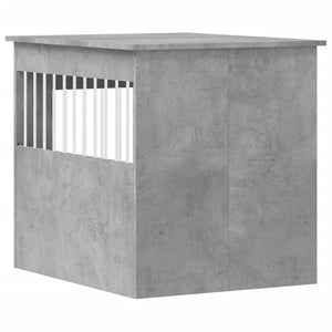 Hundekäfig Möbelstil Betongrau 64,5x80x71cm