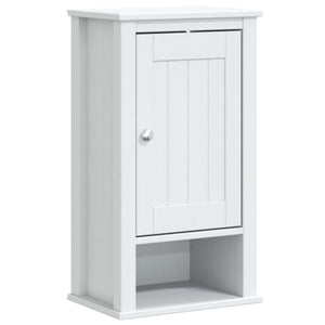 vidaXL Ensemble de meubles de salle de bain 4 pcs BERG Blanc Pin massif