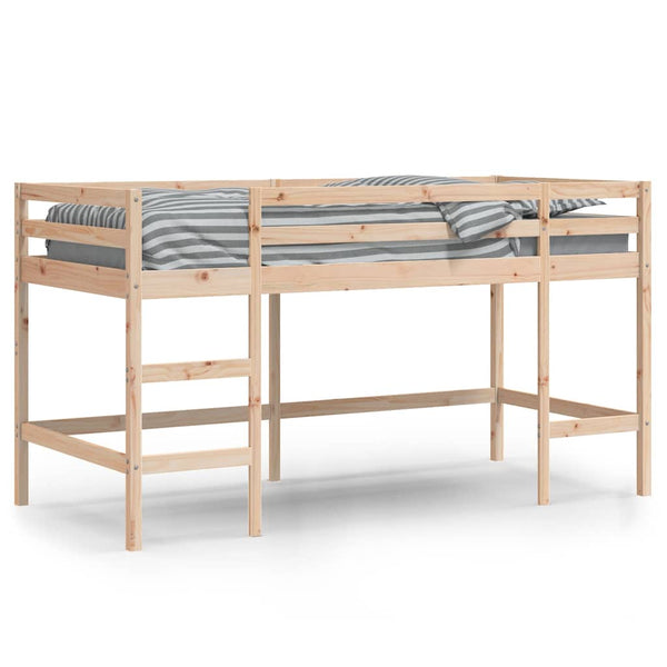 Kinderhochbett 90x190 cm Kiefer Massivholz