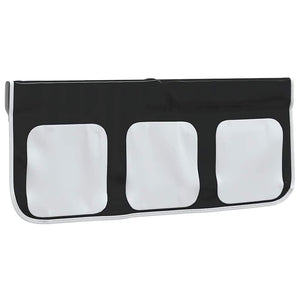 Hochbett Vorhänge Weiß & Schwarz