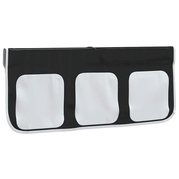 Hochbett Vorhänge Weiß & Schwarz