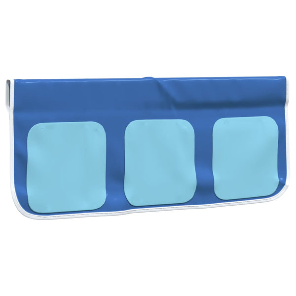 Blaue Vorhänge für Hochbett