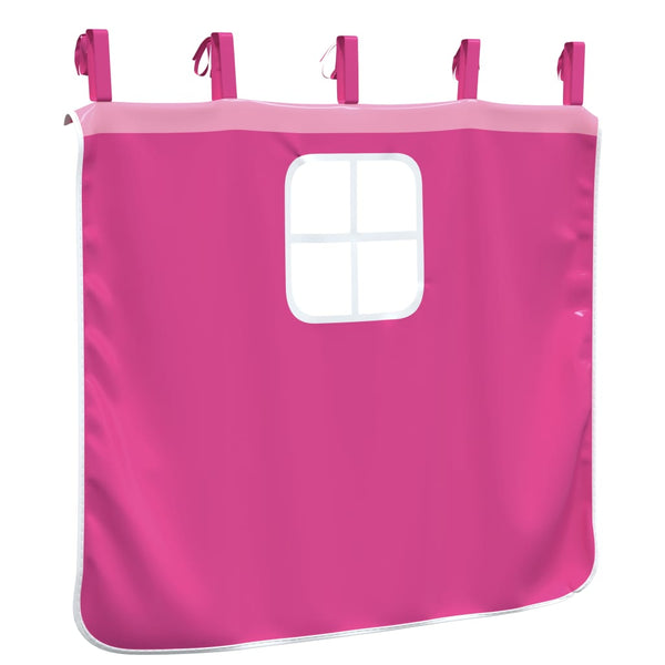 Rosa Hochbett Vorhänge aus Polyester