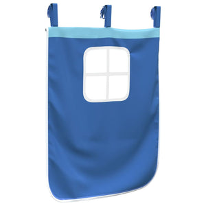Hochbett Vorhänge mit Tunnel und Turm, Blau