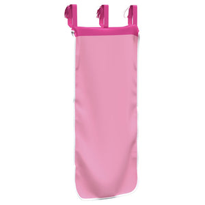 Rosa Vorhänge für Hochbett mit Tunnel und Turm