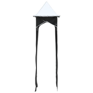 Hochbett Vorhänge mit Turm, Weiß & Schwarz