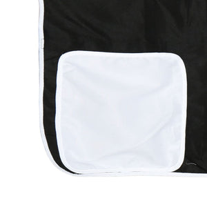 Hochbett Vorhänge mit Turm, Weiß & Schwarz
