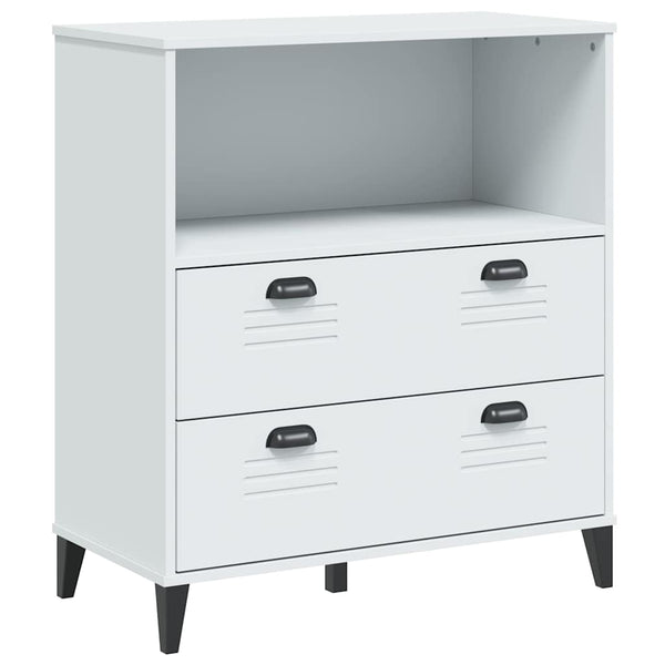 vidaXL VIKEN Highboard White 80x40x200 cm Solid Pine
