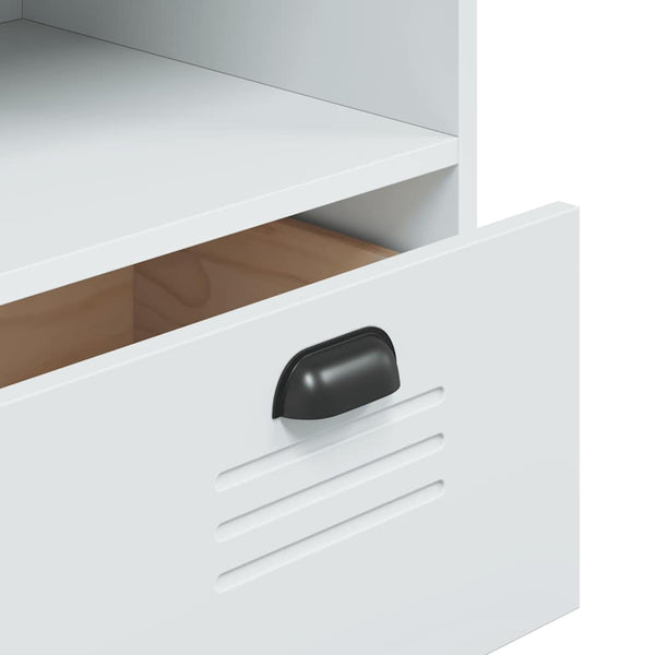 vidaXL VIKEN Highboard White 80x40x200 cm Solid Pine