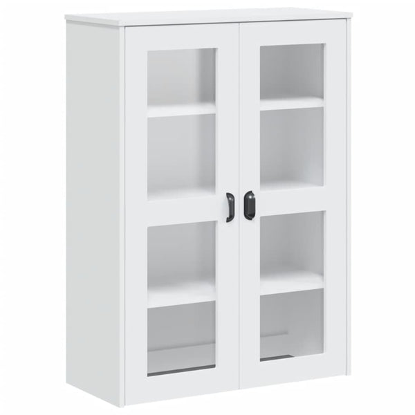 vidaXL Highboard VIKEN White 80x40x190 cm Solid Pine Wood
