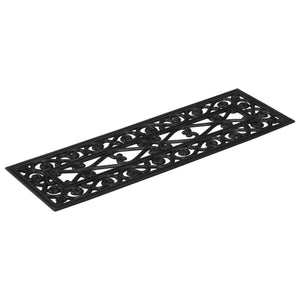Stufenmatten 5 Stk. 25x75 cm Gummi