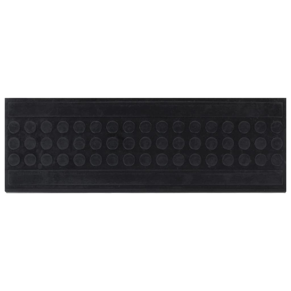 Stufenmatten 5 Stk. 25x75 cm Gummi