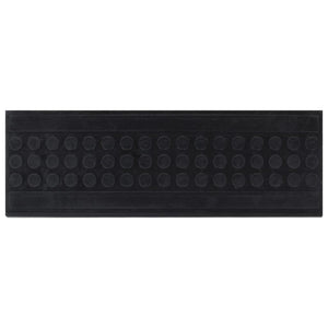 Stufenmatten 5 Stk. 25x75 cm Gummi