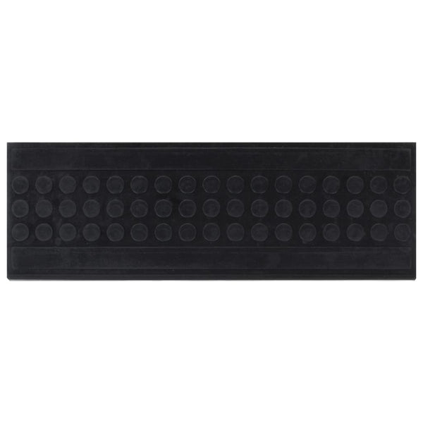 Stufenmatten 5 Stk. 25x75 cm Gummi