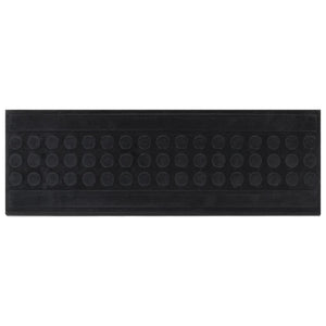 Stufenmatten 10 Stk. 25x75 cm Gummi