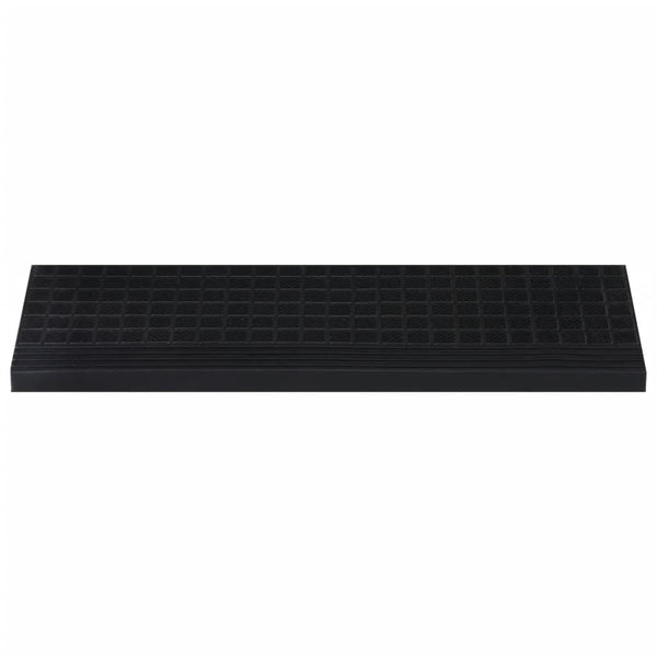 Stufenmatten 10 Stk. 25x75 cm Gummi