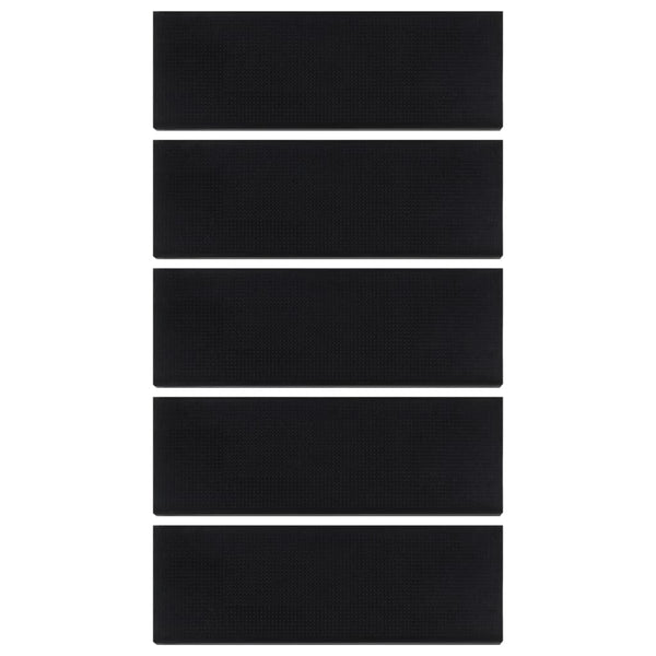 Stufenmatten 5 Stk. 25x75 cm Gummi