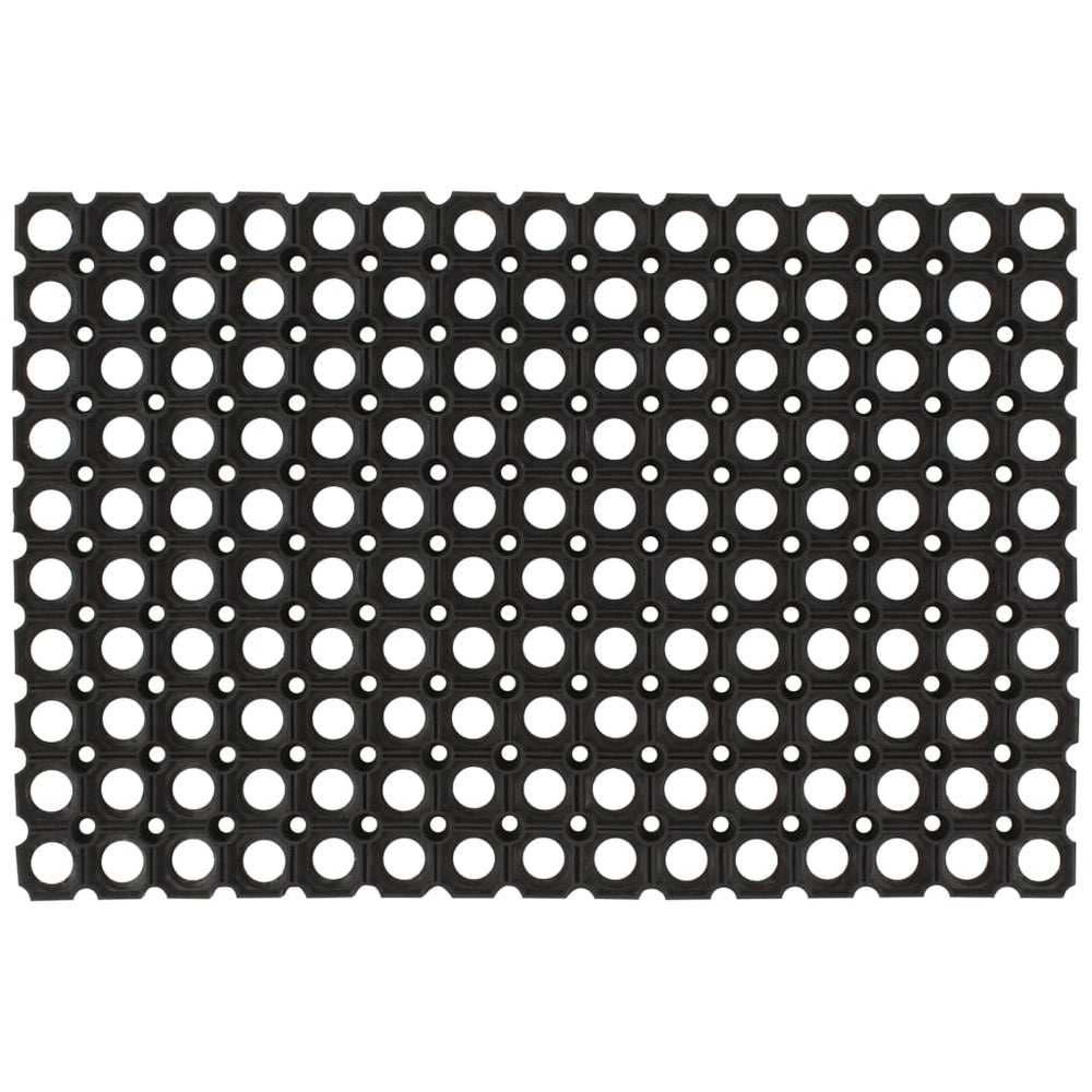 vidaXL Paillasson Rectangulaire 60x80 cm Caoutchouc