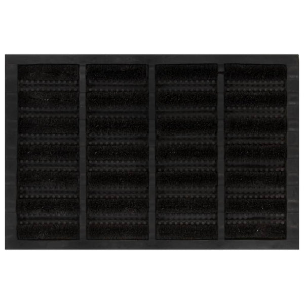 Fußmatte Rechteckig 40x60 cm Gummi und Kokosfaser