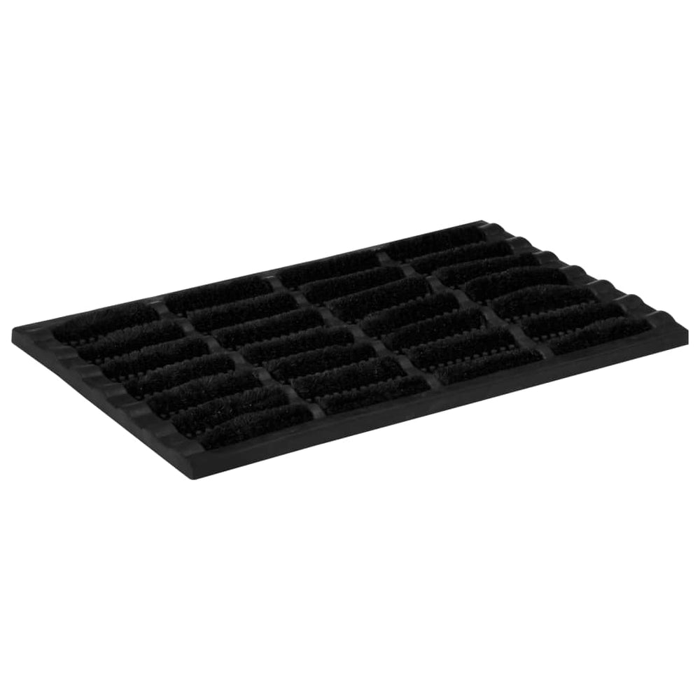 vidaXL Paillasson Rectangulaire 40x60 cm Caoutchouc et Fibre de Coco