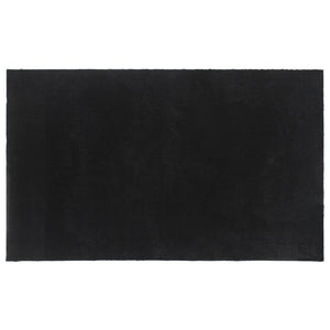 Fußmatte Schwarz 90x150 cm Kokosfaser Getuftet