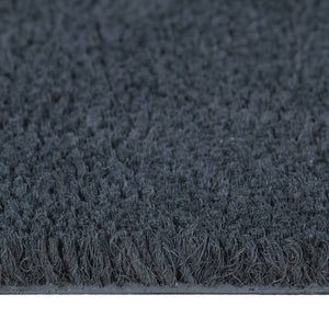 Fußmatte Dunkelgrau 100x300 cm Kokosfaser Getuftet