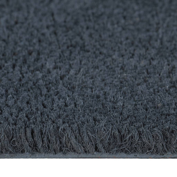 Fußmatte Dunkelgrau 100x300 cm Kokosfaser Getuftet