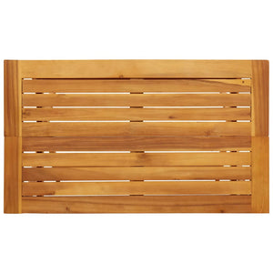 Klappbarer Gartentisch Akazie 90x52,5 cm