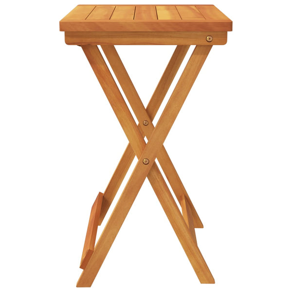 Klappbarer Gartentisch Akazie 50x36x60 cm