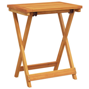 Klappbarer Gartentisch Akazie 50x36x60 cm