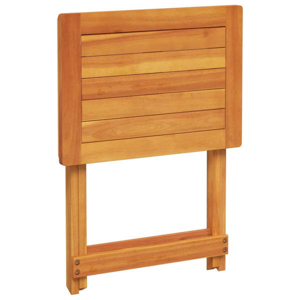 Klappbarer Gartentisch Akazie 50x36x60 cm