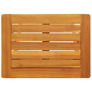Klappbarer Gartentisch Akazie 50x36x60 cm